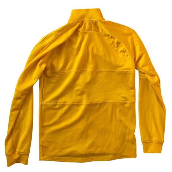 Nike Jacket Boys Size Large Yellow Logo Full Zip Italia Roma Soccer Futbol Youth - Picture 2 of 13